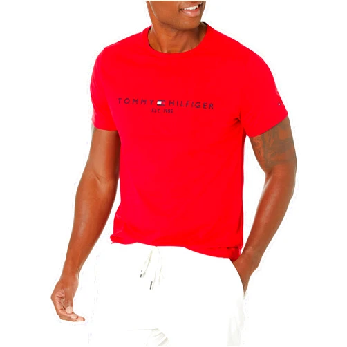 Tommy Hilfiger Men's Short Sleeve Logo T-Shirt