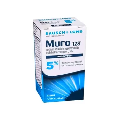CHNLML Muro 128 Solution,5% Sterile 15ML, Twin Pack (2 Count (Pack of 1))
