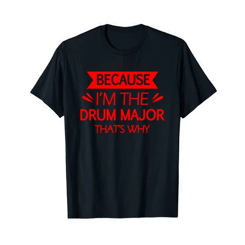 Music Band Director Percussion Geek Men Women Kids Funny Drum Major Drummer Marching Band Player Musician Gifts T-Shirt