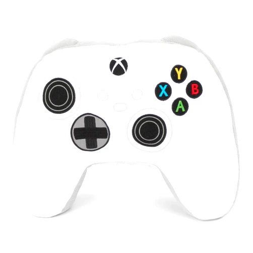 Jay Franco Xbox Controller Plush Shaped Pillow - Super Soft Gaming Pillow - Polyester Microfiber, 11 Inches