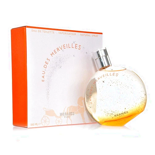 Hermes Eau Des Merveilles For Women. Eau De Toilette Spray 3.3 Oz.