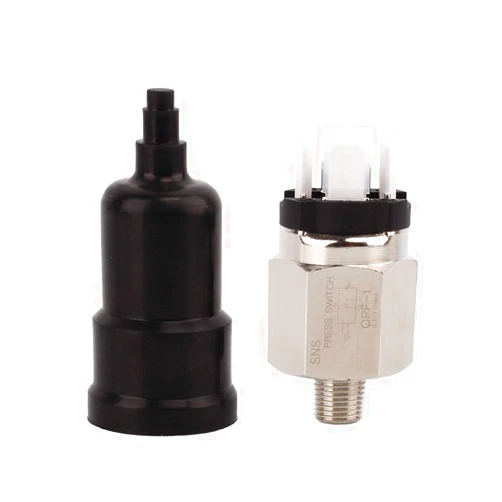 SNS 1/8 Inch NPT Male Thread Pneumatic Adjustable Diaphragm Type Pressure Switch Normally Open and Closed Integrated QPF-N1