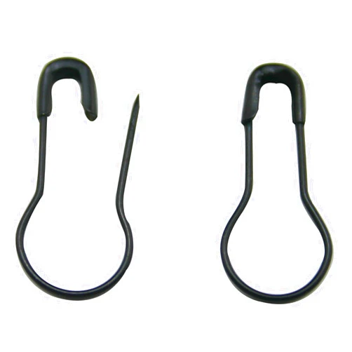 Honbay Pack of 300 Metal Black Safety Pins/Gourd Pin/Bulb Pin/Calabash Pin Bead Needle Pins DIY Home Accessories, Suitable for The Tailor