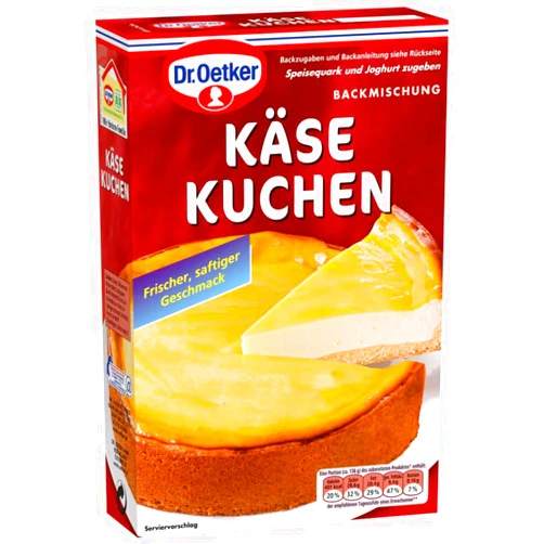Dr. Oetker Backmischung KÃƒ¤se Kuchen