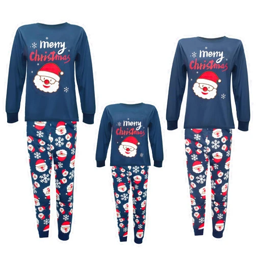 HYCLES Family Matching Pajama Sets, Long Sleeve Sleepwear Pjs for Women Men Adults Teens Couple