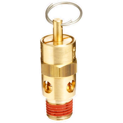 Control Devices - ST25-1A200 ST Series Brass ASME Safety Valve, 200 psi Set Pressure, 1/4