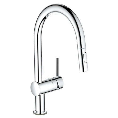 GROHE 31359002 Minta Touchless Pull-Down Kitchen Faucet Chrome