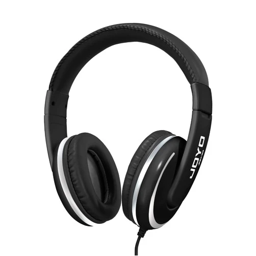 JOYO Over Ear Headphones Wired Studio Headphones with 1/4 to 3.5mm Jack for Guitar Amplifier Keyboard Recording Podcast DJ Laptop Computer (JMH-04)