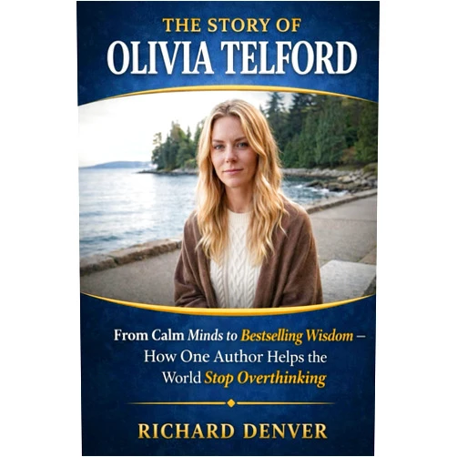 Richard Denver THE STORY OF OLIVIA TELFORD: From Calm Minds to Bestselling Wisdom – How One Author Helps the World Stop Overthinking