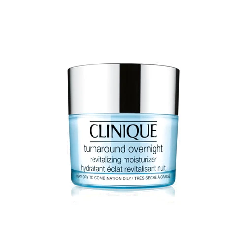 Clinique Turnaround Overnight Revitalizing Moisturizer Face Cream | Hydrating + Plumping, 1.7 fl. oz.