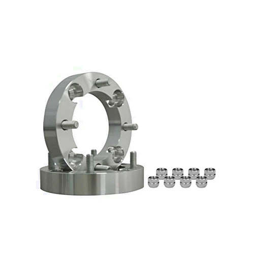 SuperATV Heavy Duty 1.25'' Aluminum Wheel Spacers for Polaris RZR XP 1000/1000 S / 4 1000 (See Fitment) - 4/156 mm bolt pattern (1 Pair)
