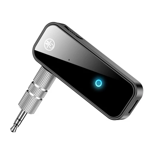 GMCELL Bluetooth Transmitter Receiver Wireless Adapter: 3.5mm Aux Jack Stereo Audio Input Output - for TV Car Headphone Speakers iPhone PC