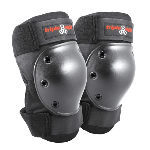 Triple Eight Kneesaver Knee Pads (1-Pair), Black, One Size