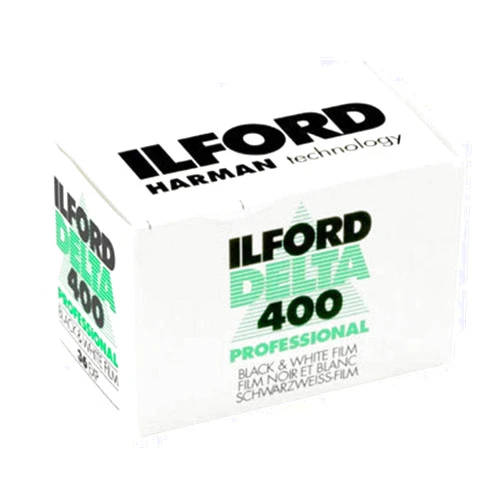 Ilford 1748192 Delta Pro 400 Fast Fine Grain Black and White Film, ISO 400, 35mm, 36 Exposures