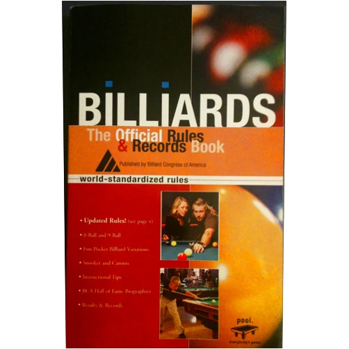 N/a Billiards: The Official Rules & Records Book, 2006 Edition (BILLIARDS: THE OFFICIAL RULES AND RECORDS BOOK)