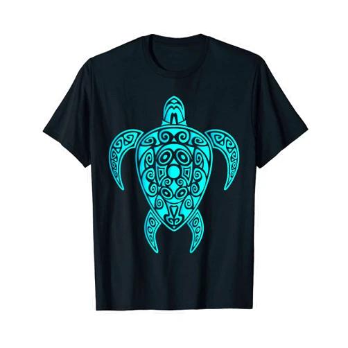 Spiritual Symbol Or Sacred Object Lover Sea Turtle Spiritual Symbol Animal Tribal Culture T-Shirt