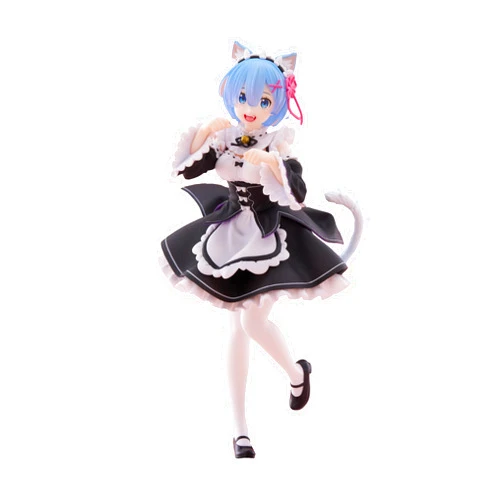 Taito-Re:Zero Starting Life in Another World Coreful Figure - Rem (Cat Maid Ver.)
