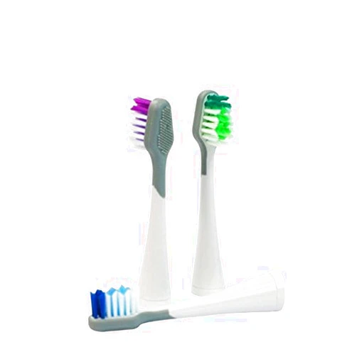Pursonic Replacement Toothbrush Heads Compatible for Waterpik Sensonic Toothbrush, STRB-3WW 3 Count