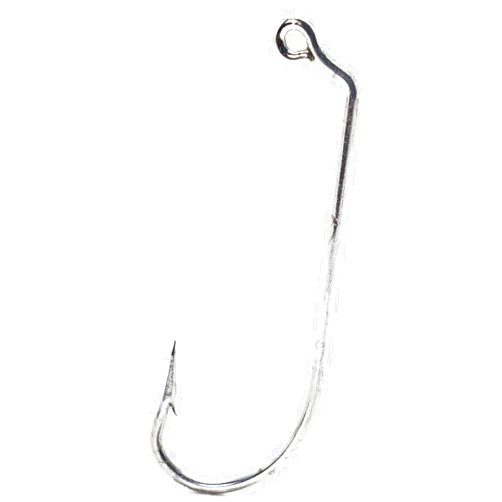 Circle B Tackle Eagle Claw 413 60° Heavy Wire O'Shaughnessy Bend Jig Hook Pack of 100 Size 1/0 to 7/0 Sea Guard Finish