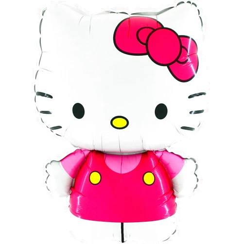 Toyland BALLOONSHOP Toyland® 30 Inch Hello Kitty Dressed in Pink Foil Balloon