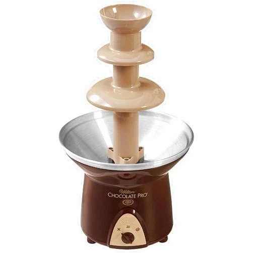 Wilton Chocolate Pro Chocolate Fountain and Fondue Fountain - Designed to Keep Chocolate Melted for Easy Treat Dipping, 3-Tier, 16-Inches Tall, 4-lb Capacity