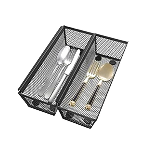 Osvela Silverware Drawer Organizer for Kitchen, Drawer Organizer, Utensil Cutlery Drawer Organizer, Drawer Organizer with Interlocking Arm