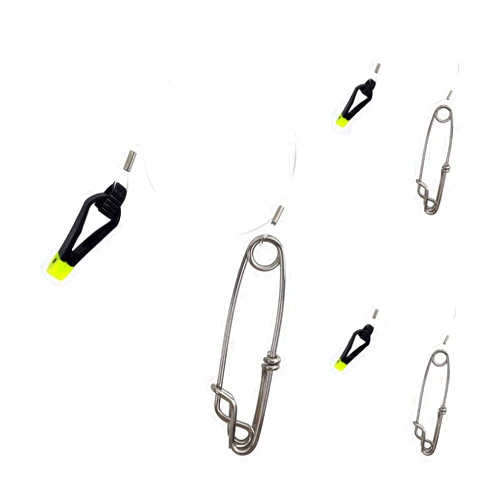 EUPHENG Downrigger Line Release Clips, 18-Inch Leader with Snap, Weight Release Clips for Planer Board Downrigger Trolling Offshore Fishing