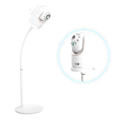 Lyeiaa Baby Monitor Mount, Universal Baby Camera Holder Baby Camera Stand for Crib Nursery, Compatible with Infant Optics DXR-8 and DXR-8 PRO