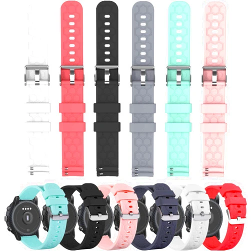 E ECSEM Bands Compatible with BingoFit Replacement Wristbands Accessory Colourful Silicone Bracelet 6Pack Quick Release Strap Arm Bands for BingoFit Smart Watch, Soft and Durable