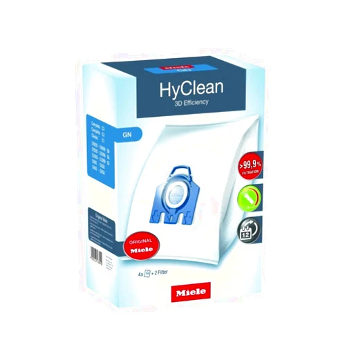 Miele Original AirClean 3D Efficiency GN Vacuum Cleaner Bags Complete C2, Complete C3, Classic C1, S8, S5, and S2 Vacuum Cleaners