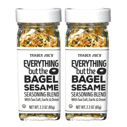Trader Joe's Everything but The Bagel Sesame Seasoning Blend (2 Pack of 2)