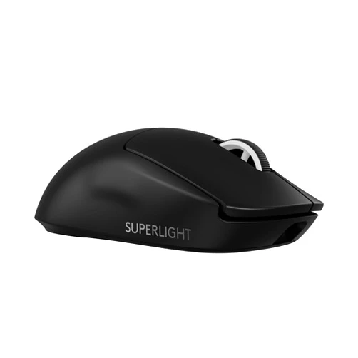 Logitech G PRO X SUPERLIGHT 2 Wireless Gaming Mouse, 60g Pro-Grade with 5 Programmable Buttons, 44k DPI Sensor, 8kHz Report Rate, USB-C Charging for PC/Mac - Black