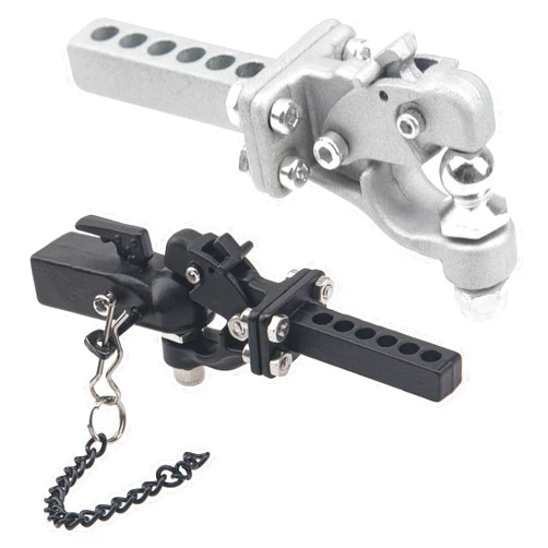 Share Goo Metal Hitch Trailer Hook Simulation Climbing Tow Shackles & Metal RC Trail Tow Hitch Trailer Hook & Simulation M3 Ball Buckle Link Component