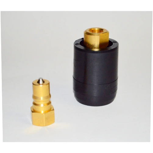 DT Heat Shield Guard Carpet Cleaning Brass Quick Disconnect 1/4