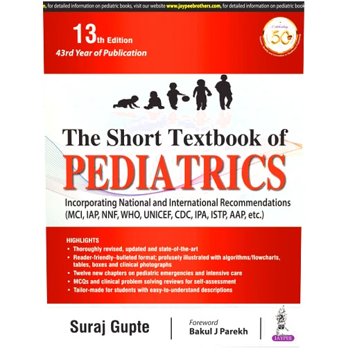 Suraj Gupte The Short Textbook of Pediatrics