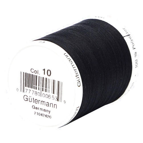 Gütermann Gutermann Sew-All Thread 1094 Yards-Black (24357)