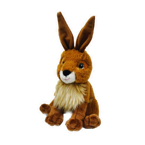 Plush Gear Jackson The Jackrabbit Stuffed Toy - 8 Inch Black Tailed Rabbit Plush Toys, Soft & Cuddly Hare Plushie, Loveable Gift for Kids Room Decor, Birthday & Party Favors!