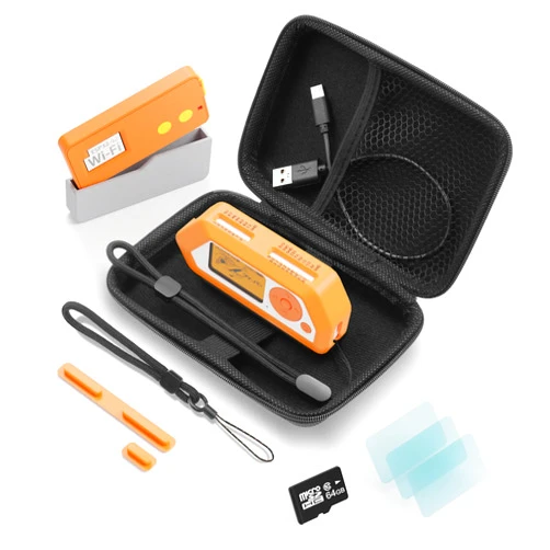 HCJYC All in One - Protective Case Set for Flipper Zero & for Wi-Fi Dev Board V1 ESP32-S2, The Most Complete Ultimate Starter Kit Accessories for Flipper Zero - Orange