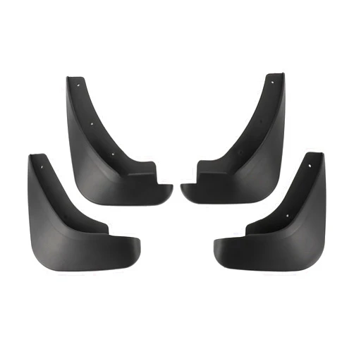 X AUTOHAUX 1set Front and Rear Mud Flaps Splash Guards Mud Guards for Mazda 3 1.6(Hatchback) 2006-2011 W/Mount Accessories