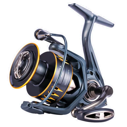 SeaKnight Archer II Spinning Reels, 8+1 Shielded BB, High Gear Ratio 5.2:1/4.9:1, CNC Aluminum Spool Large PVC Knob Smooth Powerful Freshwater Spinning Fishing Reel