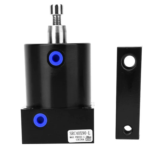 ANKROYU Pneumatic Swing Clamp Cylinder, Degrees Pneumatic Swing Clamp Cylinder, Resistant Wear Rotate Pneumatic Cylinder for Industrial (SRC40X90L)