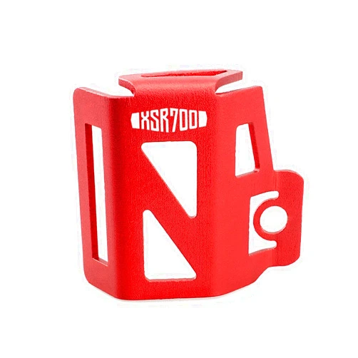DOLOX Oil Cup for Yamaha XSR700 2017-2021 2020 Motorcycle Accessories Rear Brake Fluid Reservoir Guard Cover Protector (Color : Red)
