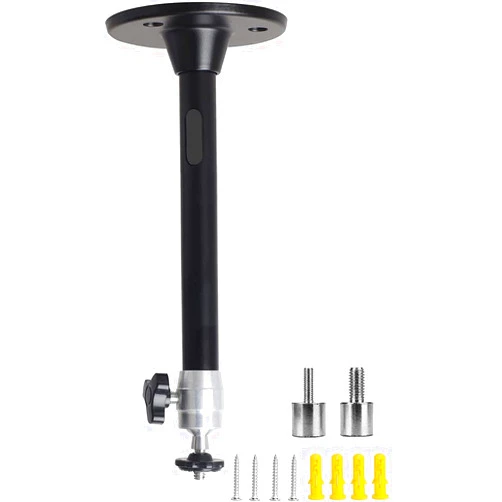 2-Be-Best Projector Ceiling Mount 8.6IN / 22CM Black Mini Projector Wall Mount Compatible with QKK, DR.J, DBPOWER, Anker, VANKYO, AAXA, Jinhoo, PVO, TMY, AuKing and Most Other Mini Projector