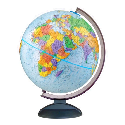 Replogle Globes Traveler Globe, 12-Inch, Blue, Multi