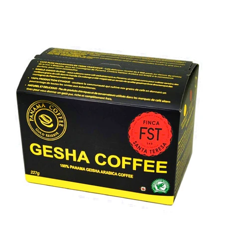 Panama Coffee Gold Reserve 8oz,227g Panama FST Geisha Roasted Coffee Natural Whole Beans