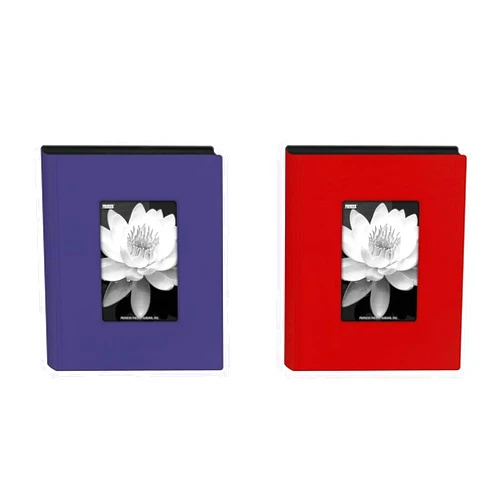 Pioneer Photo Albums KZ-46 Bright & Red Mini Frame Cover Photo Albums Hold 24 4x6 Photos