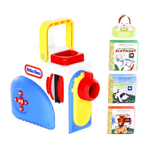 Little Tikes Story Dream Machine Starter Set, Storytime, Books, Little Golden Book, Audio Play, The Poky Little Puppy Character, Nightlight, Toy Gift for Toddlers and Kids Girls Boys Ages 3+