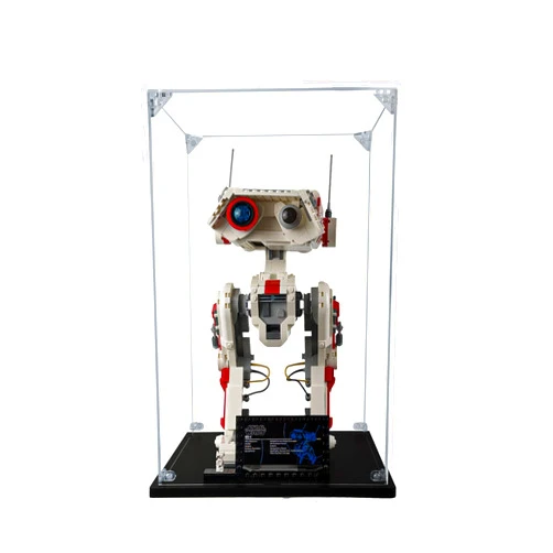 SONGLECTION Acrylic Display Case Compatible for LEGO BD-1 #75335, Dustproof Display Case (Case Only) (Lego sets are NOT included)