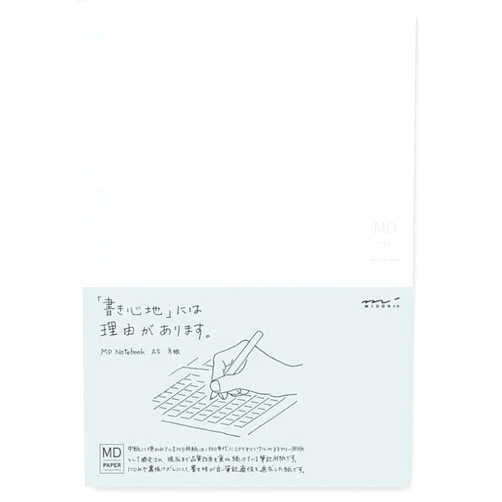 Designphil Midori 15003006 MD Notebook, A5, Grid Ruled
