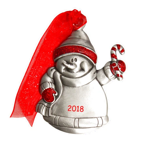 Gloria Duchin Dated Snowman Christmas Ornament, Multi